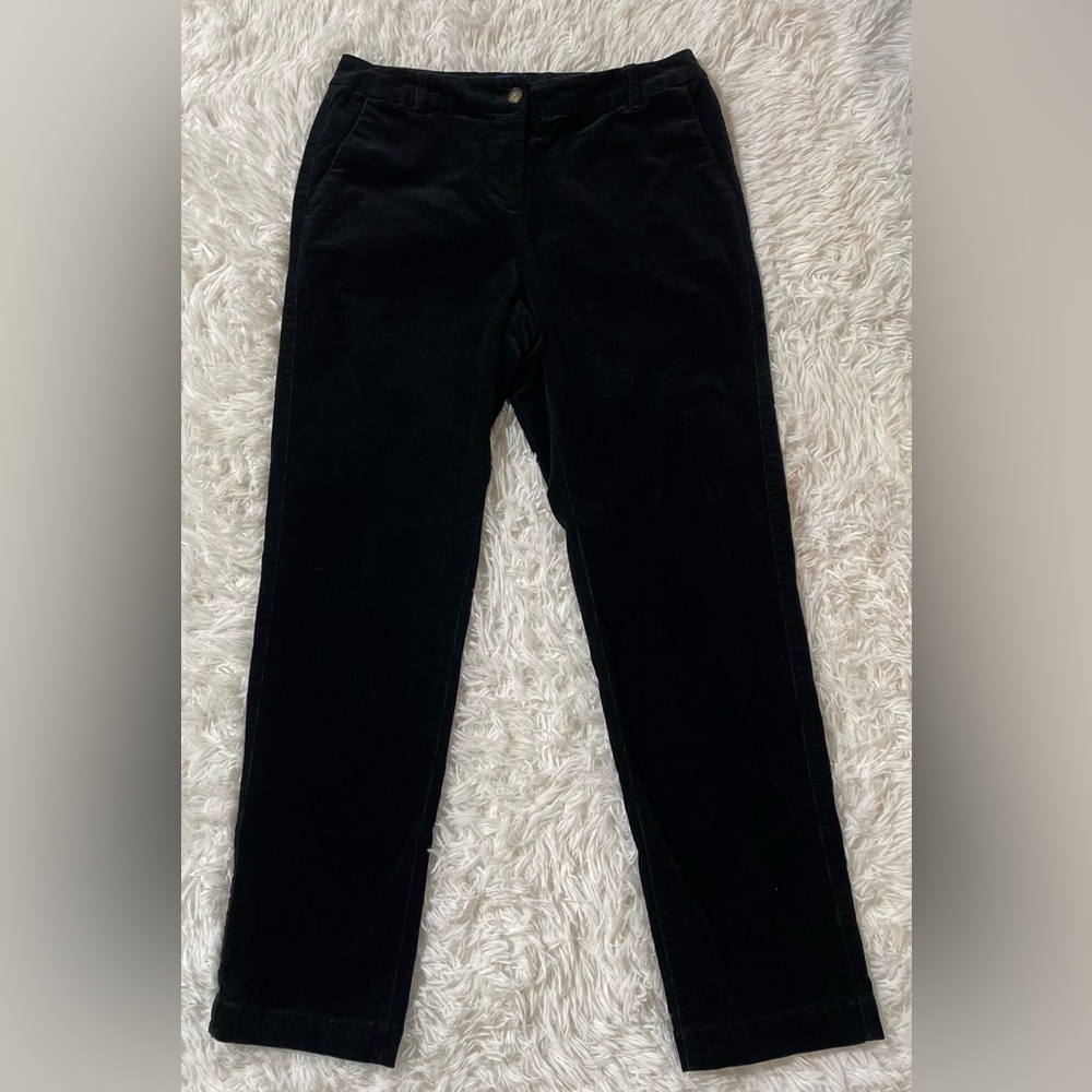 Vintage Pendleton Whimsigoth 70s Revival Retro Corduroy Pants Trousers Black 8
